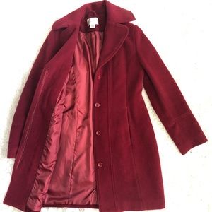 Red Peacoat